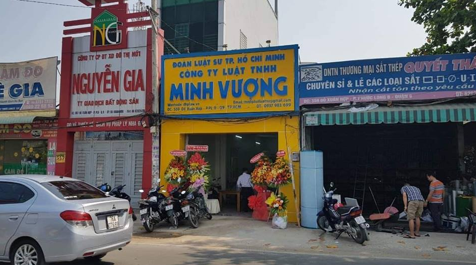 ông ty luật Minh Vượng