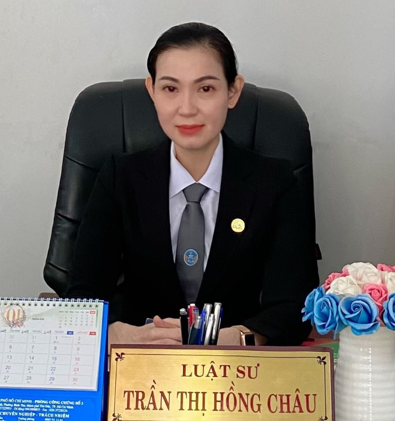 Luật sư Trần Thị Hồng Châu