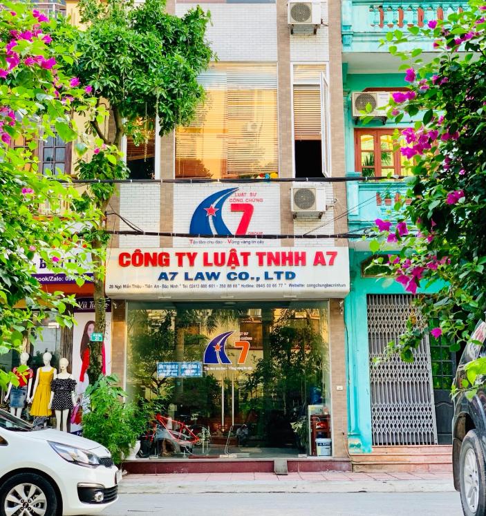 Công ty luật TNHH A7 - Văn phòng luật sư Bắc Ninh