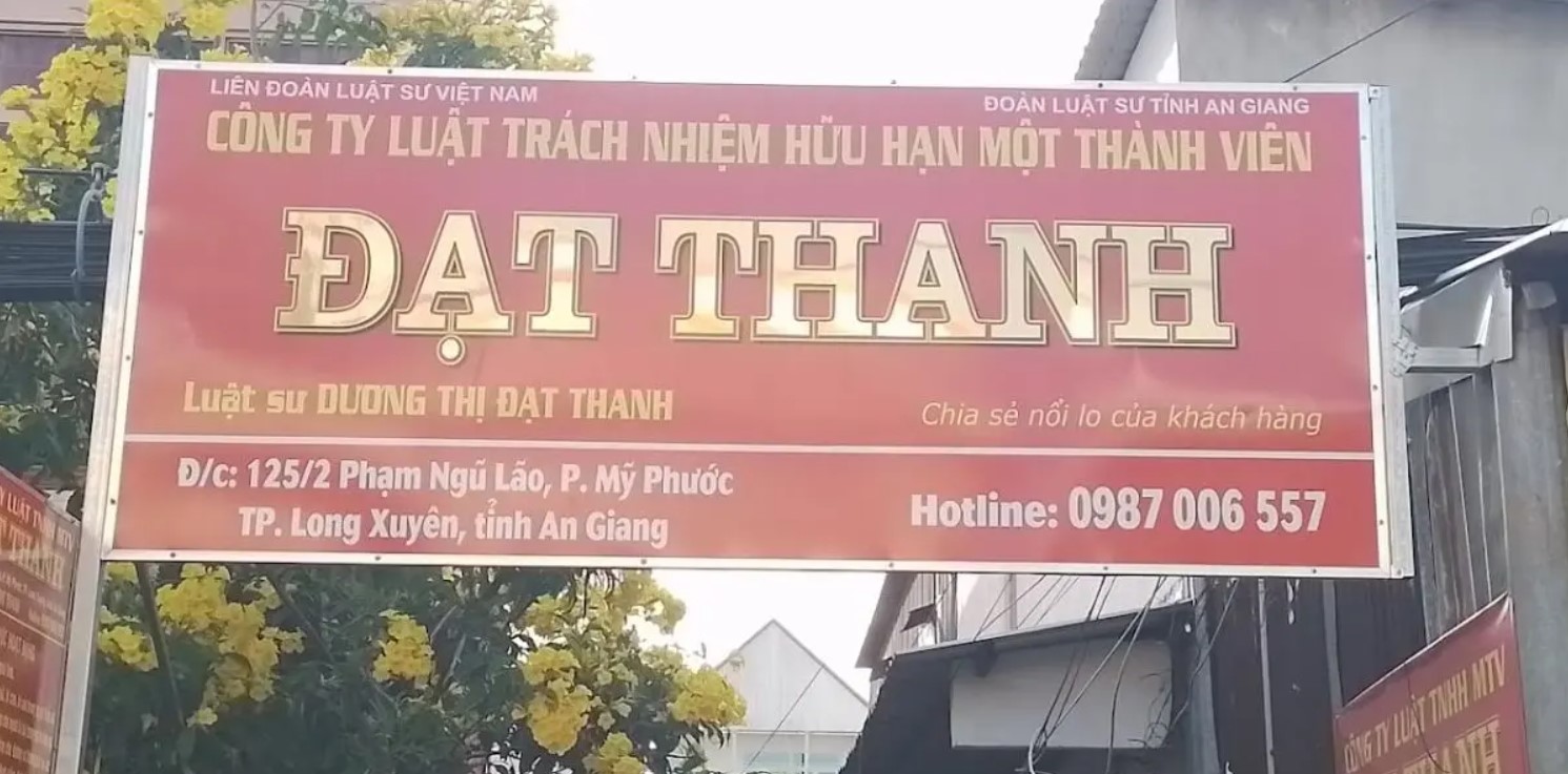 Công ty Luật TNHH MTV Đạt Thanh